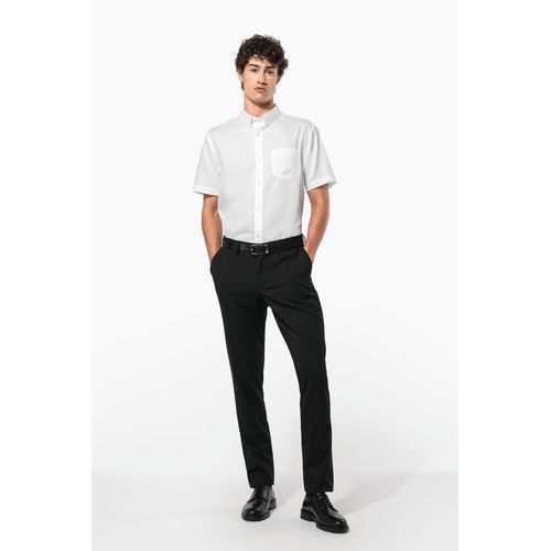 Chemise micro-sergé manches courtes sans repassage thumbnail 8