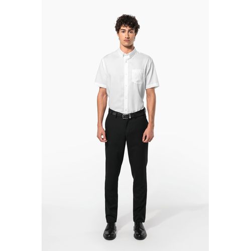 Chemise micro-sergé manches courtes sans repassage thumbnail 6