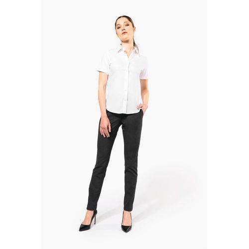 Chemise manches courtes sans repassage femme - 4