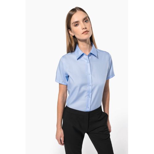 Chemise manches courtes sans repassage femme