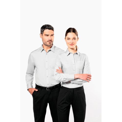 Chemise popeline manches longues - 6