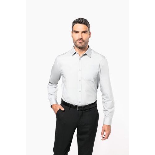 Chemise popeline manches longues - 3