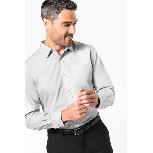 CAMISA POPELINA MANGA LARGA HOMBRE