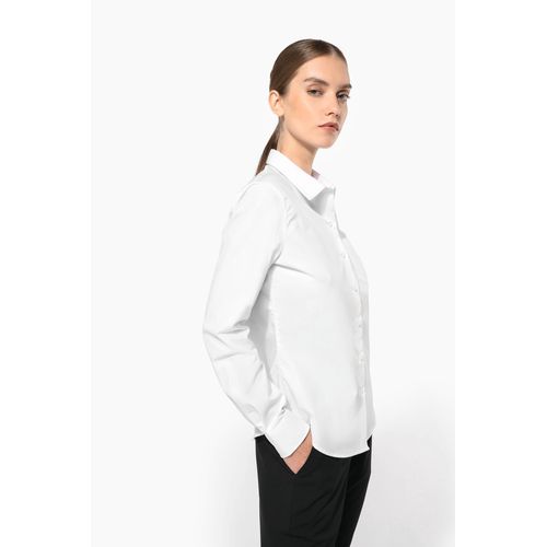 Chemise popeline manches longues femme thumbnail 6