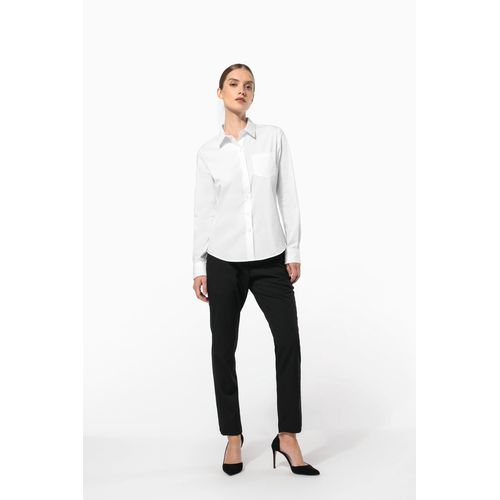 Chemise popeline manches longues femme thumbnail 10