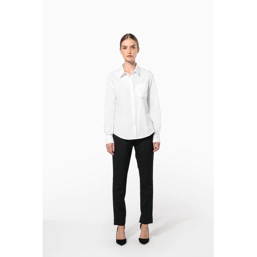 Chemise popeline manches longues femme thumbnail 7