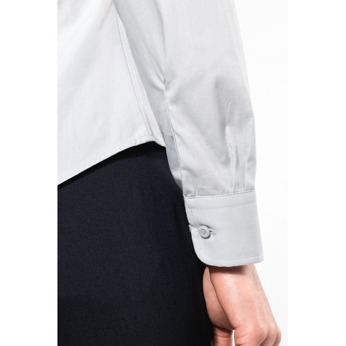 Chemise popeline manches longues femme - 10
