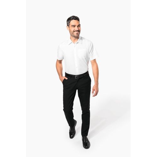 Chemise popeline manches courtes - 5