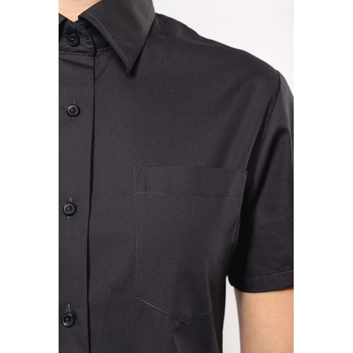 Chemise popeline manches courtes femme - 9