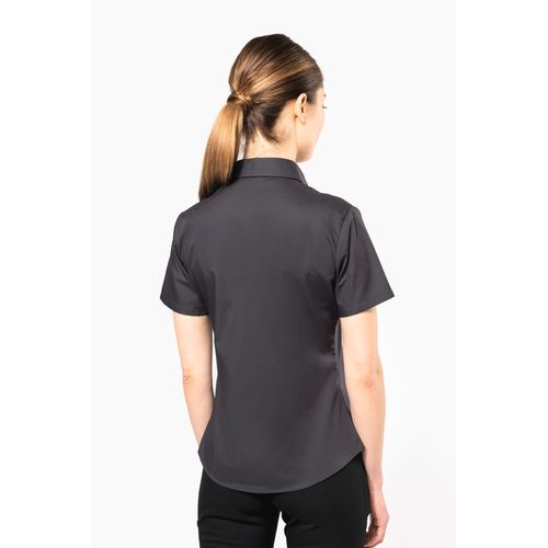 Chemise popeline manches courtes femme - 2