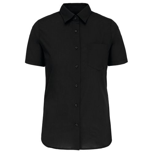Chemise popeline manches courtes femme - 11