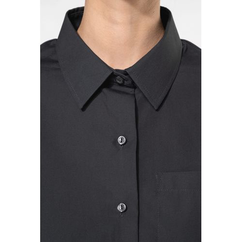 Chemise popeline manches courtes femme thumbnail 5