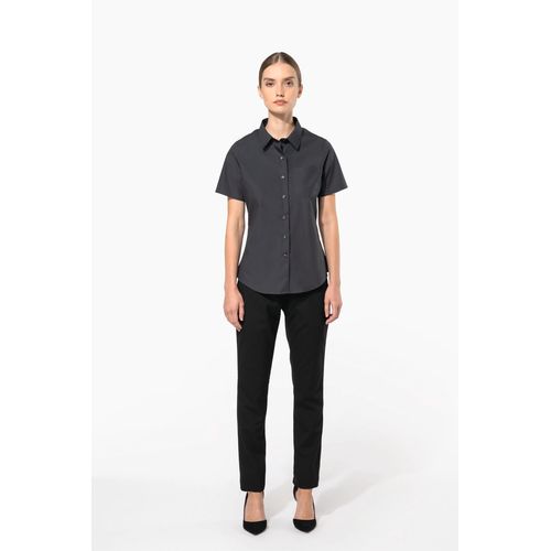Chemise popeline manches courtes femme thumbnail 6