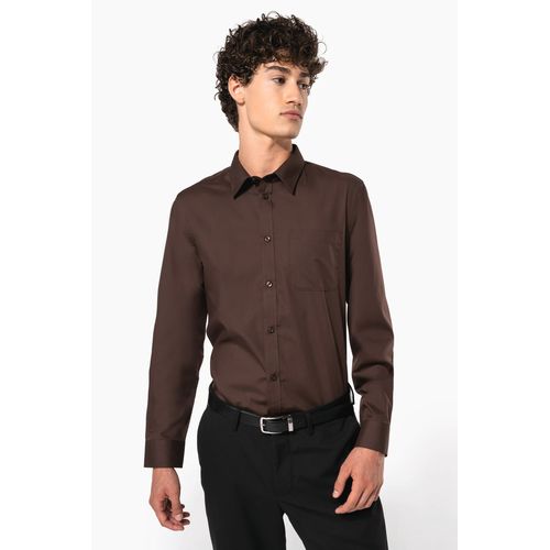 Chemise popeline polycoton entretien facile homme thumbnail 6
