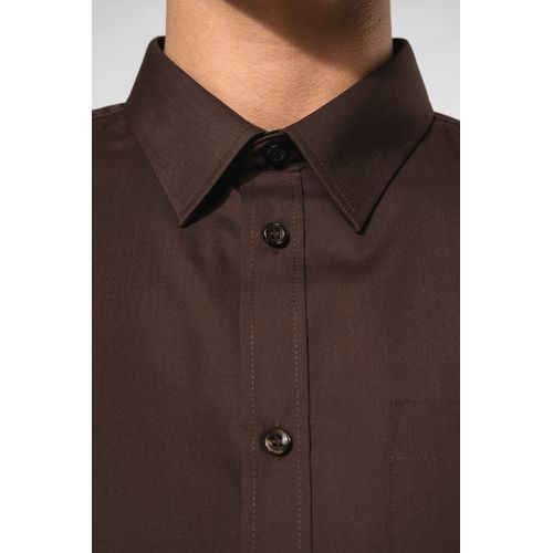 Chemise popeline polycoton entretien facile homme thumbnail 4