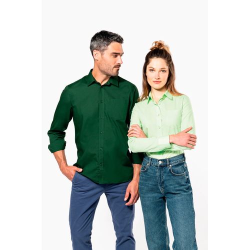 Chemise popeline polycoton entretien facile homme - 6