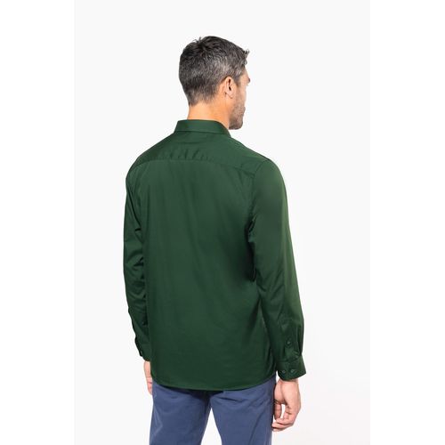 Chemise popeline polycoton entretien facile homme - 2