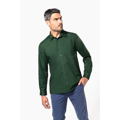 Chemise popeline polycoton entretien facile homme - 1
