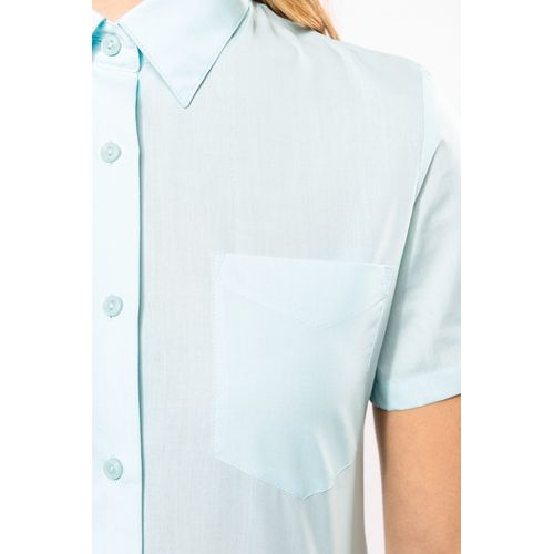 Chemise popeline polycoton manches courtes entretien facile femme - 9