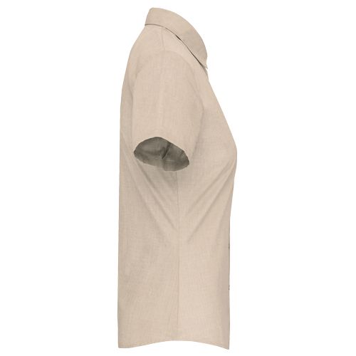 Chemise popeline polycoton manches courtes entretien facile femme - 12
