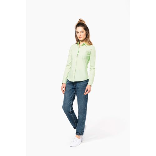 Chemise popeline polycoton entretien facile femme - 4