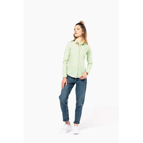 Chemise popeline polycoton entretien facile femme - 5