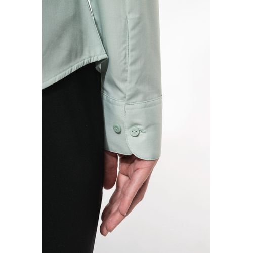 Chemise popeline polycoton entretien facile femme thumbnail 4