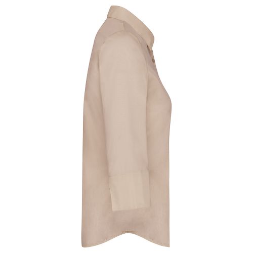 Chemise popeline polycoton manches 3/4 entretien facile femme - 11
