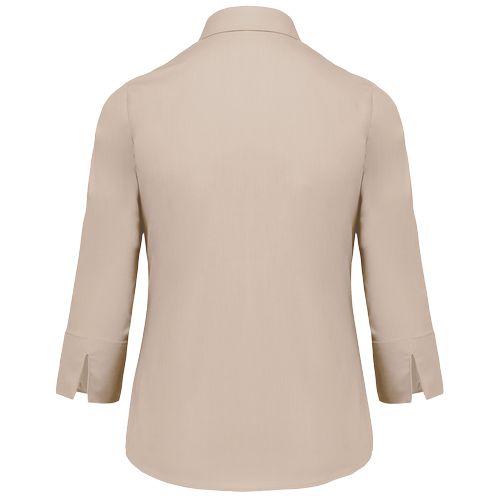 Chemise popeline polycoton manches 3/4 entretien facile femme - 9
