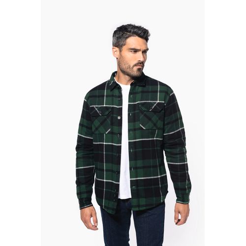 Surchemise à carreaux doublée sherpa homme - 13