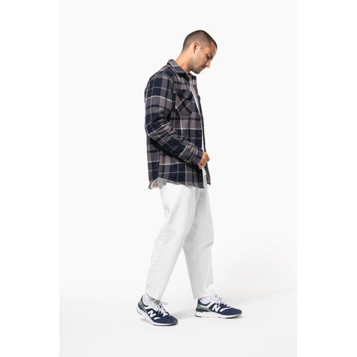 Surchemise à carreaux doublée sherpa homme - 11