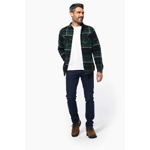 Surchemise à carreaux doublée sherpa homme - 15