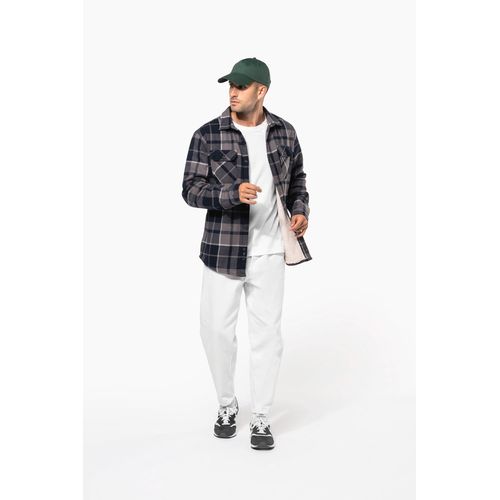 Surchemise à carreaux doublée sherpa homme - 12