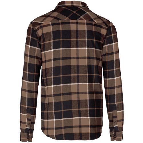Surchemise à carreaux doublée sherpa homme - 16