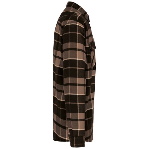 Surchemise à carreaux doublée sherpa homme - 17