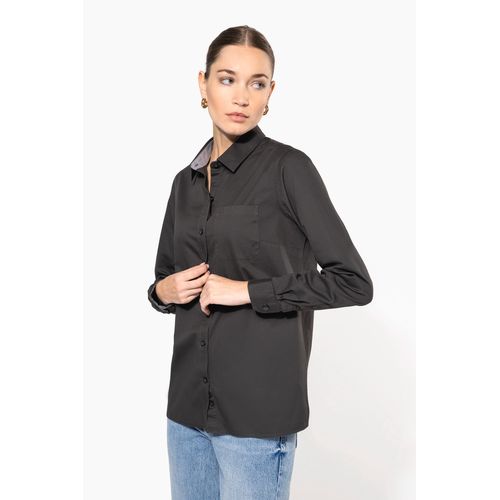 Chemise coton Nevada manches longues femme - 7