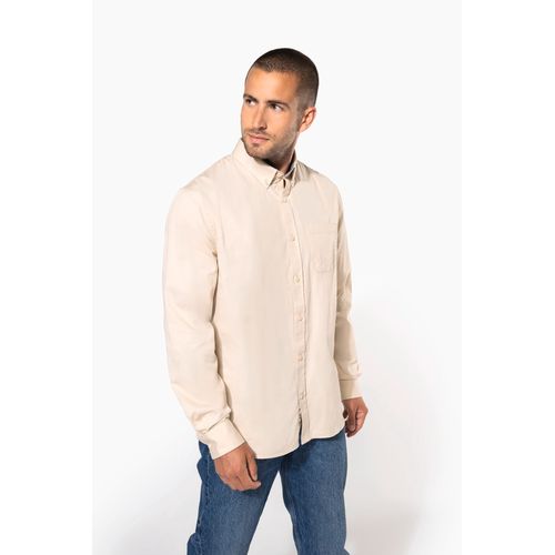 Chemise coton manches longues Nevada homme - 1
