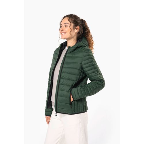 Doudoune légère capuche femme - 1
