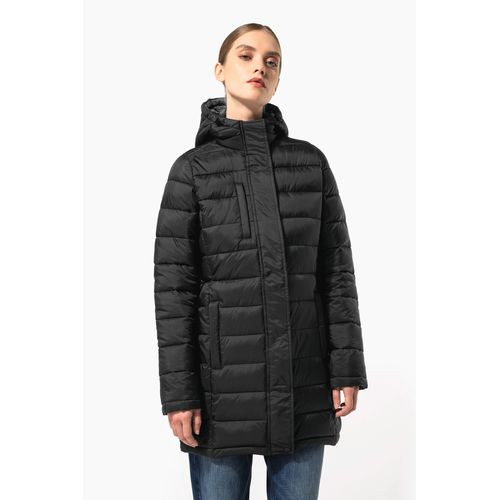 Parka doudoune légère à capuche femme - 1