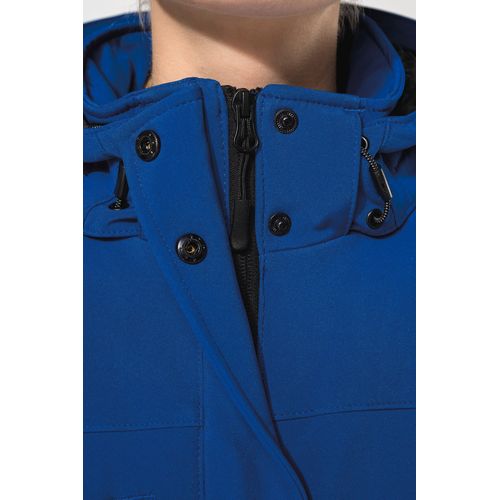 Parka softshell doublée capuche femme - 5
