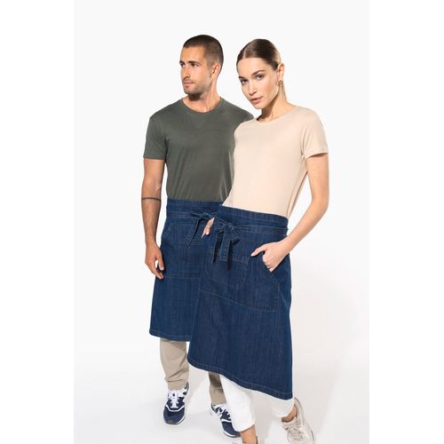 Tablier coton long - 1