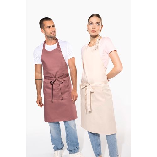 DELANTAL POLIÉSTER/ALGODÓN CON BOLSILLO