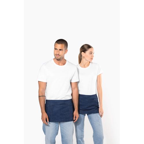 DELANTAL CORTO POLIÉSTER/ALGODÓN