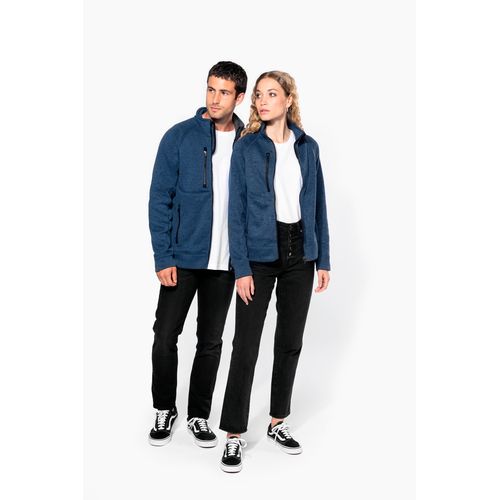 Veste zippée chinée homme - 6