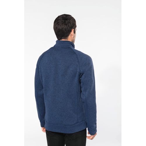 Veste zippée chinée homme - 2
