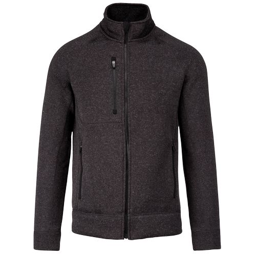 Veste zippée chinée homme thumbnail 14