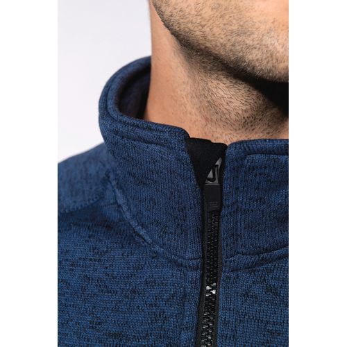 Veste zippée chinée homme - 8