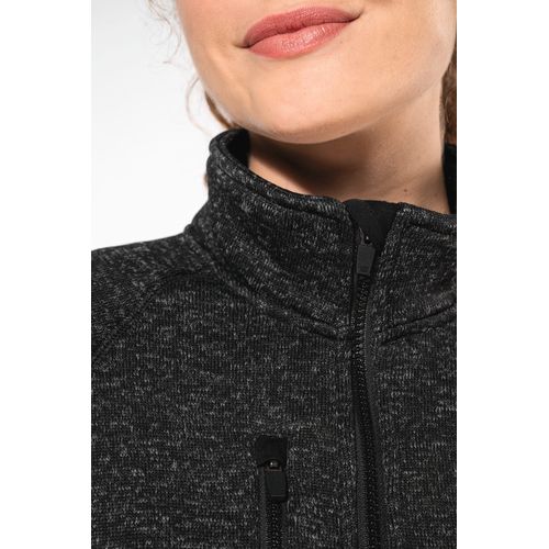 Veste zippée chinée femme thumbnail 5