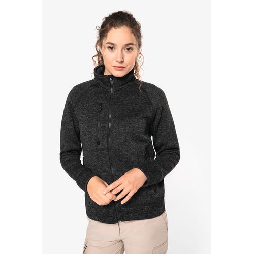 Veste zippée chinée femme thumbnail 7