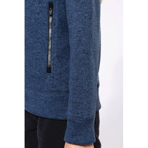 Veste zippée chinée femme - 10